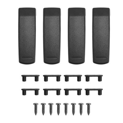 Radio Belt Clip Replacement 2 Way Radio Belt Clamp for SBR 14LI Battery for VX 8DR FT 1DR FT 2DR FT