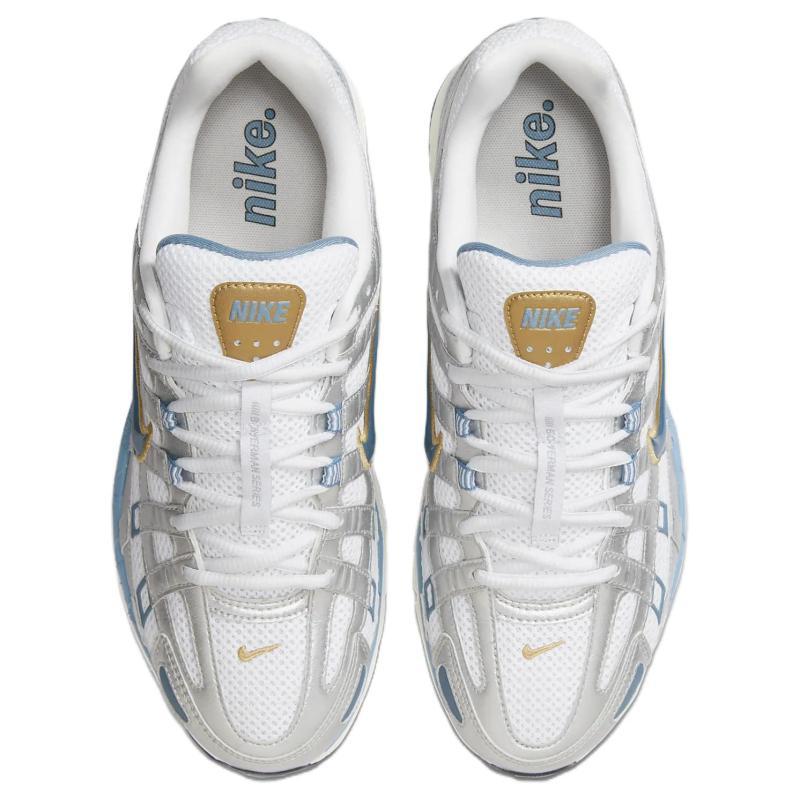 Nike P 6000 Metallic Silver Aegean Storm Sneakers HJ7246-100