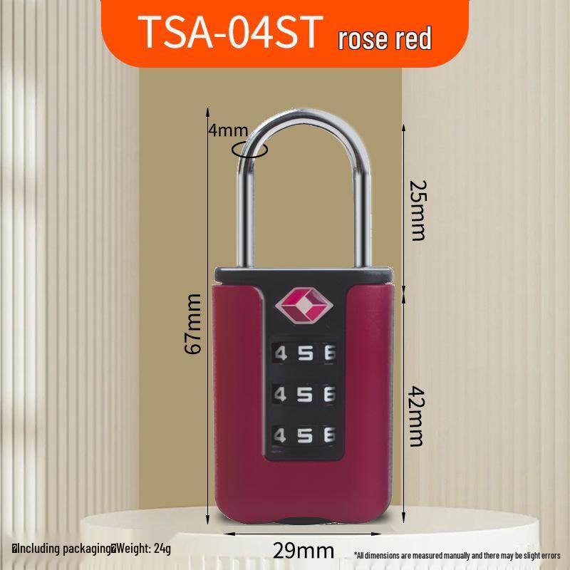 Waterproof Steel Wire Combination Padlock for Suitcases & Storage