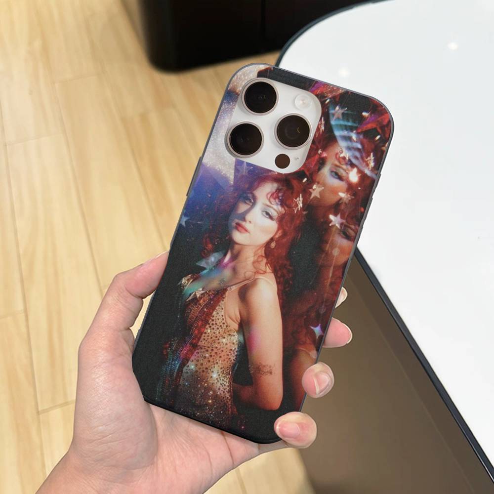 Singer C-Chappell R-Roan Phone Case For IPhone 17 16 15 11 12 13 14 Pro Max Soft Corrugated Silicone Cover Case