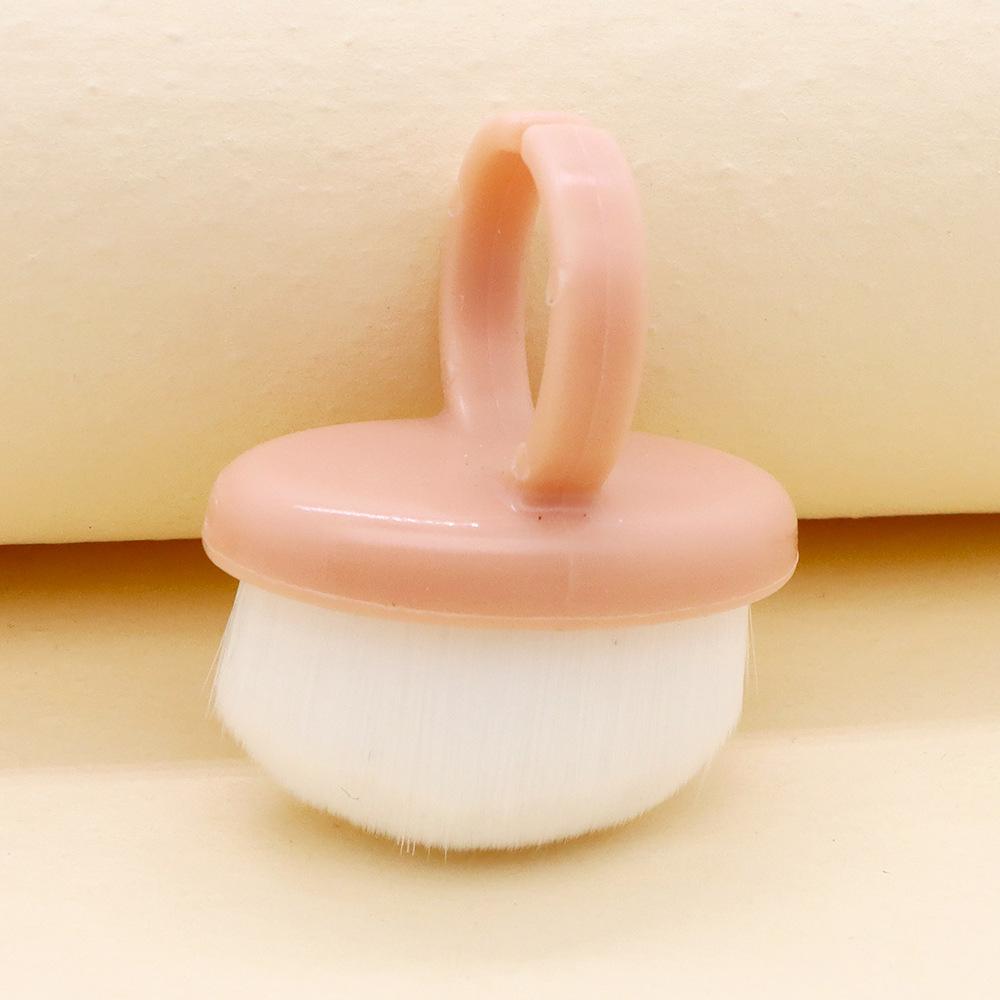 

Кисть для удаления пыли с ногтей в виде кольца с тонкой щетиной - Мини инструмент для макияжа 4.5 x 3.5 x 2 cm