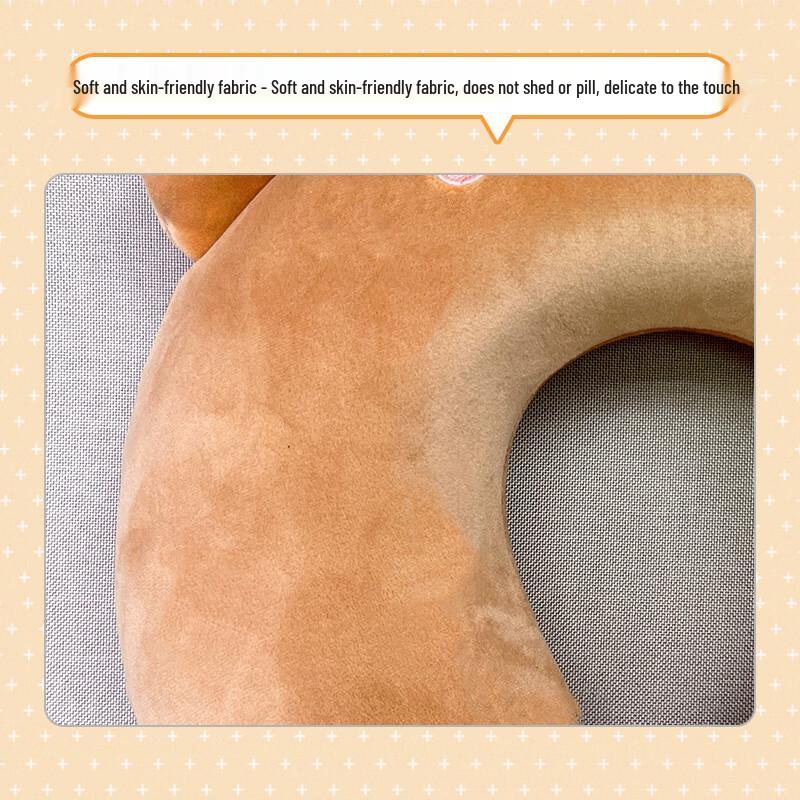 Cartoon Animal Memory Foam Travel U-shaped Neck Pillow