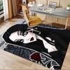 The Adams family Gothic Chair Mat for Sofa, Gothic Home Decor, Gothic Office Carpet, Gothic Gift