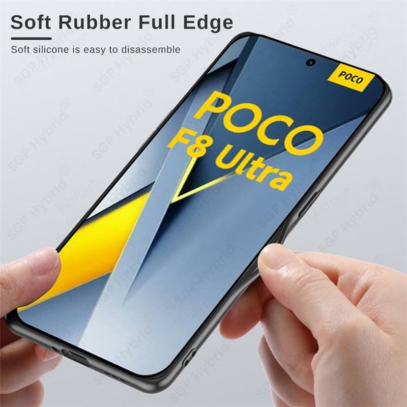 Premium Business Luxus Schafsleder Handyhülle für Xiaomi Poco F8 Ultra F8 Pro Weicher PC-Rahmen Sturzsicher Stoßfest Kameraschutz Vollabdeckung