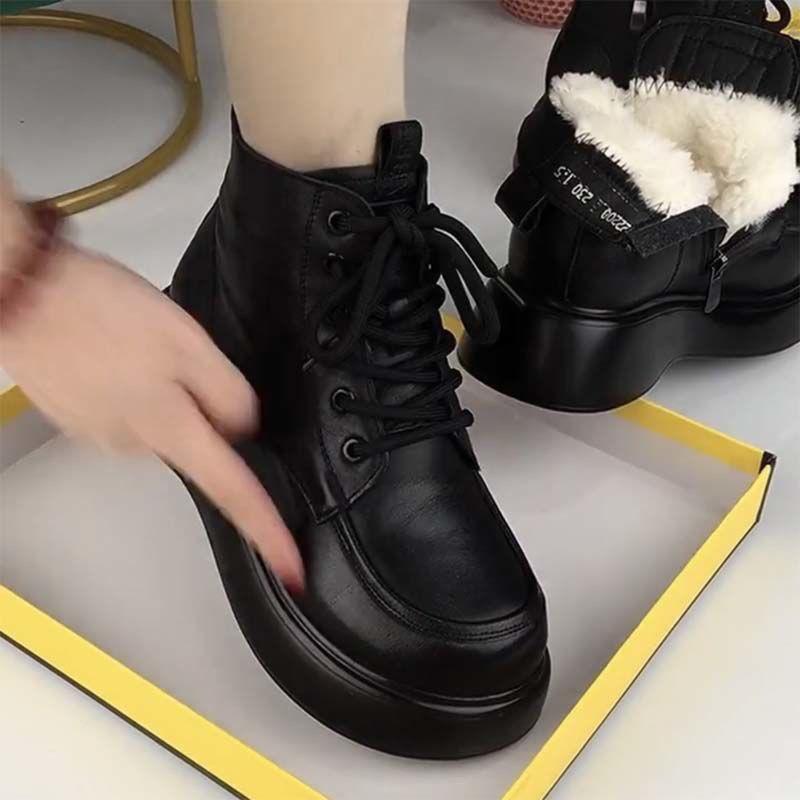 

Ботинки мартин 2025 осень и зима новые черные универсальные мягкая подошва удобные износостойкие зарубежный британский стиль бархатные ботинки 40 чёрный