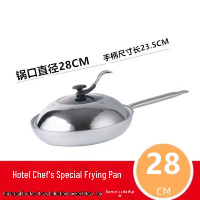 LIEI Thickened Flat-Bottom Non-stick Frying Pan