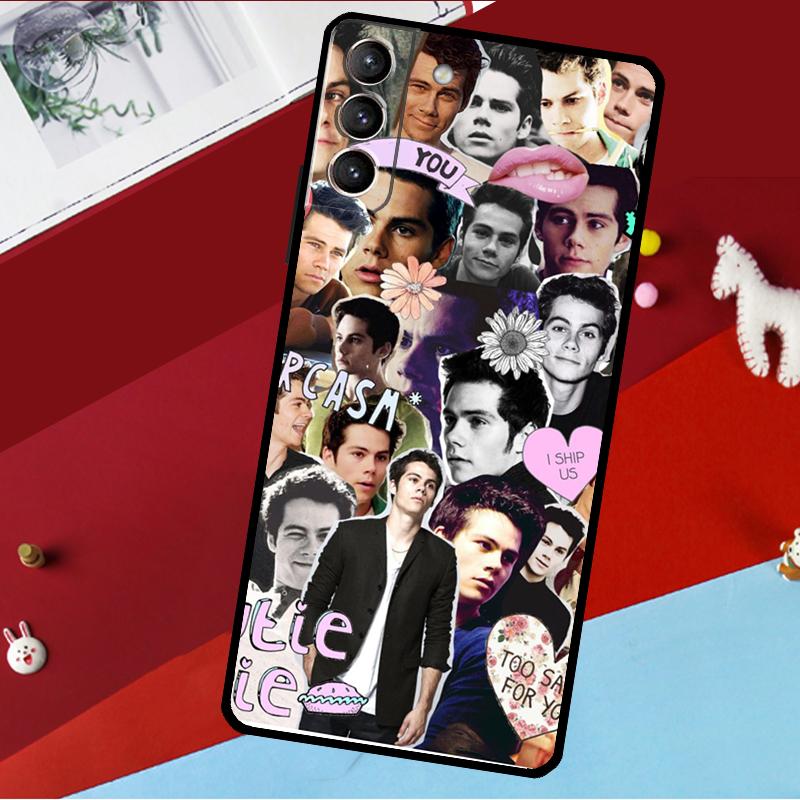 Dylan O'Brien Collage Teen Wolf Funda For Samsung Galaxy S26 S25 S24 S21 S22 S20 Ultra S9 S10 Plus S23 FE S25 FE Phone Case