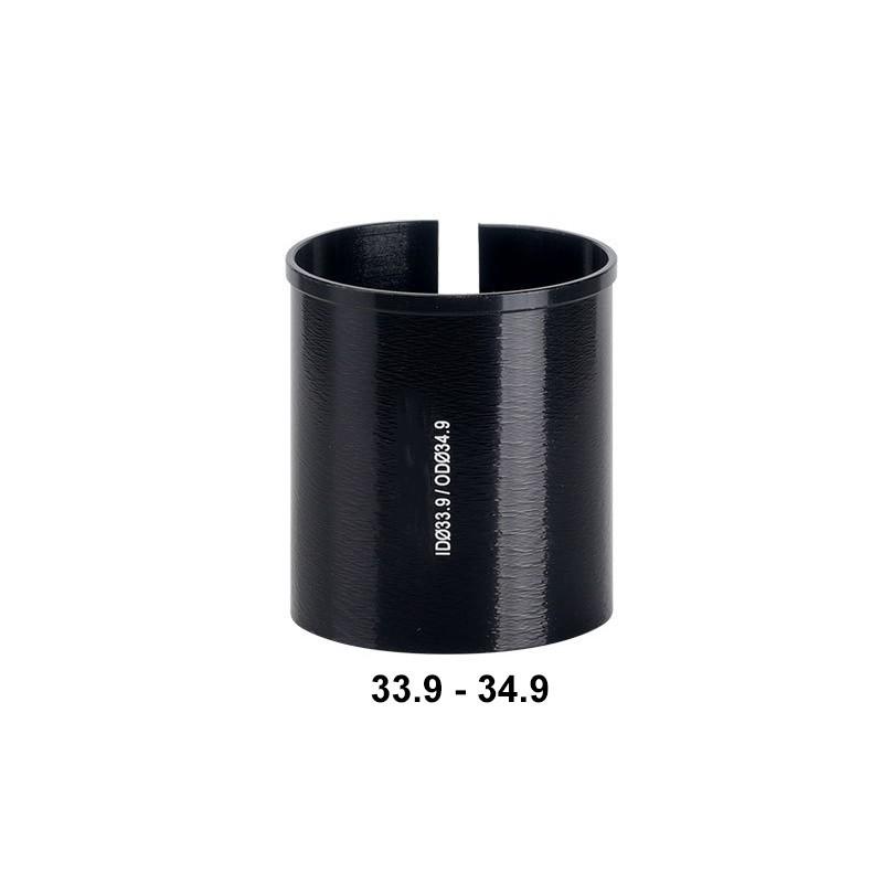 Seat post tube Black Bicycle Bike Cycling Shim Sleeve Reducer Converter