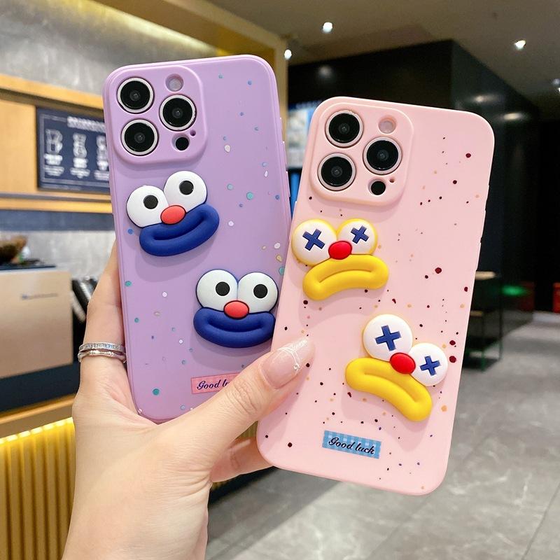 Applicable to Samsung S25 mobile phone case fun funny sausage mouth A06S A36 creative three-dimensional cartoon soft cover