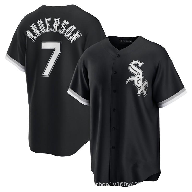 Chicago White Sox Koszulka Baseballowa Premium Czapka Mężczyźni Kobiety Unisex Odzież Sportowa