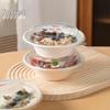 Nuoxian Disposable Pulp 750ml Straight Bowls, 100 Count
