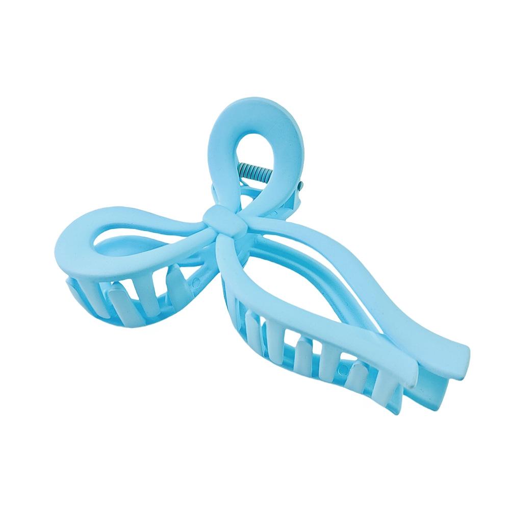 European and American Two-Color Large Bow Hair Clip