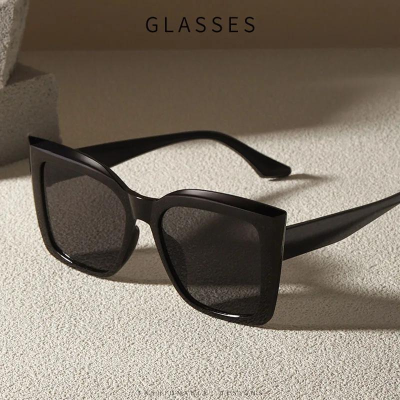 Latest Women's Cat-Eye Square Sunglasses Classic Women Sun Glasses Stylish Outdoor Shading Eye Wear UV400 Protection Gafas De Sol