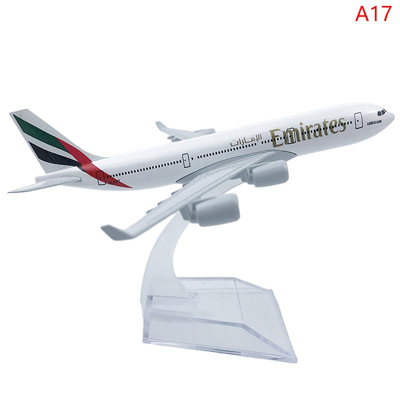 16Cm Die-Cast Metal Airplane Air Airbus 320 350 340 1/400 Scale Planes Model Airplane Aircraft Model Toys
