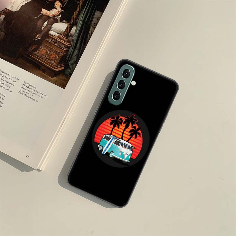 Summer Overseas Travel van Phone Case For Samsung A55 A35 A25 A15 A54 A34 A24 A14 A70 A71 A50 A51 A17 A05S Galaxy A40 A41A30 A31