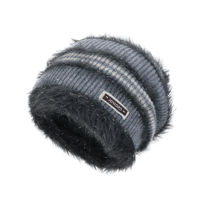 Fashionable Unisex Wool Blend Hat With Windresistant Design For Winter Gray