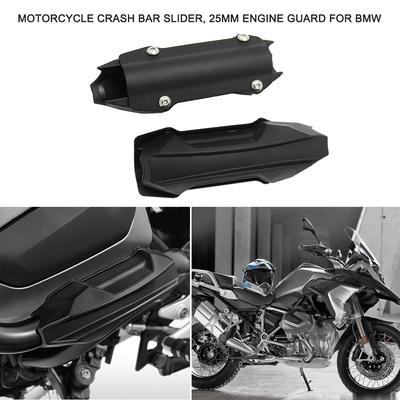 Motorcycle Crash Bar Slider, 25mm Engine Guard Bumper Crash Bar Protector Frame Bar Protection