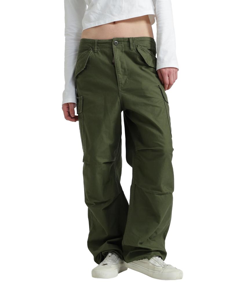 AVIREX Long Pants Direct Store Limited NYLON/COTTON M-65 FATIGUE PANTS Nylon Cotton M-65 Fatigue Pants Women's S 310 Olive 783-5910601