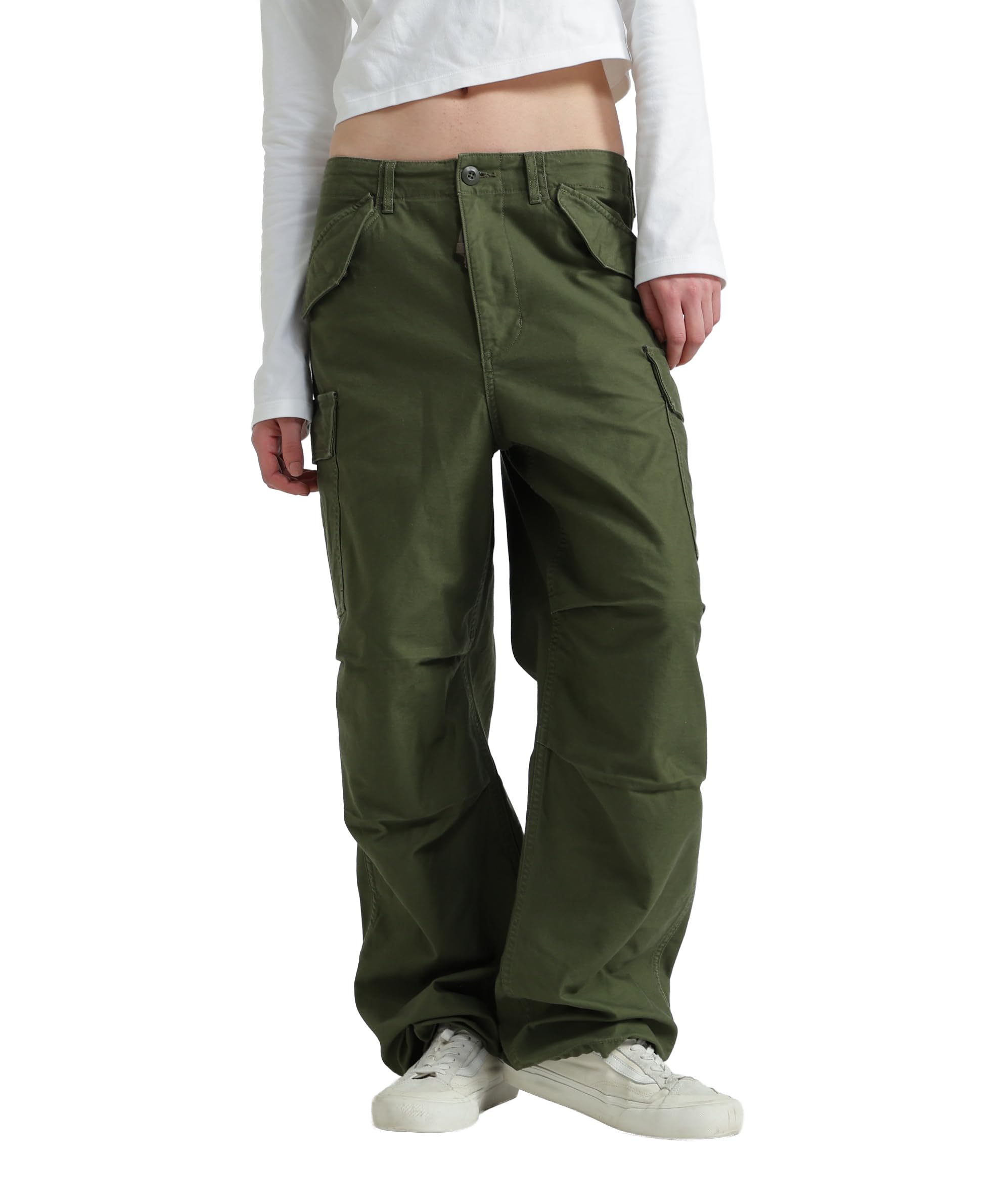 

AVIREX Long Pants Direct Store Limited NYLON/COTTON M-65 FATIGUE PANTS Nylon Cotton M-65 Fatigue Pants Women s S 310 Olive 783-5910601