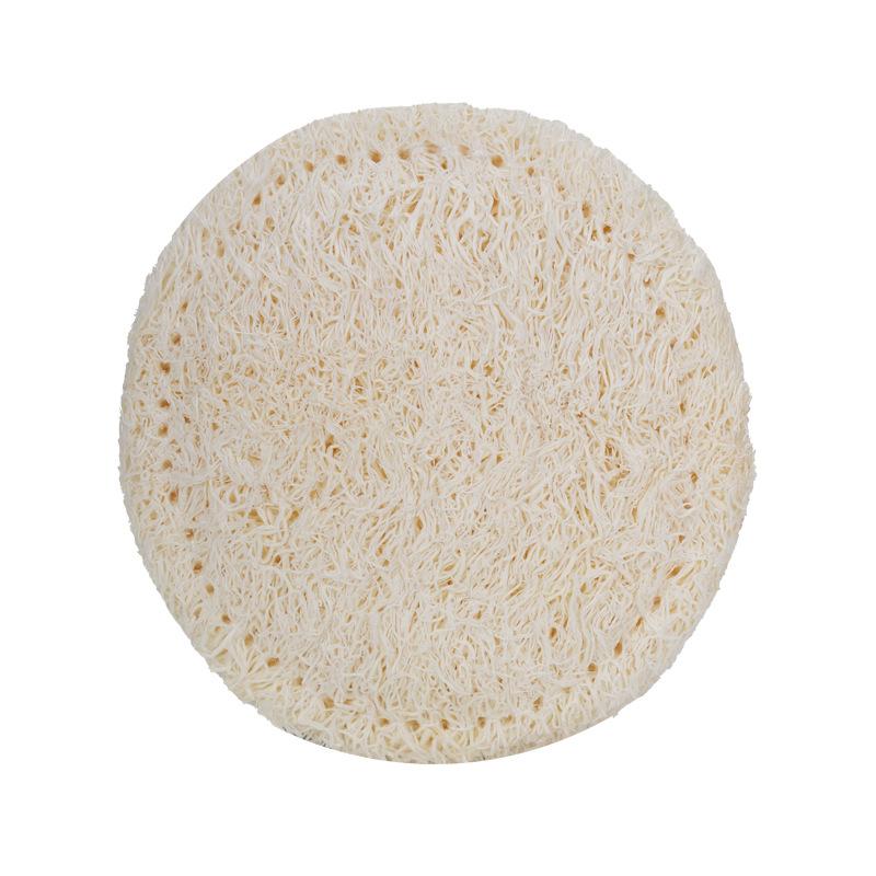 

Natural Loofah Pot Brush with Handle Does Not Damage The Pot Kitchen Oil Stains Household Long Handle Cleaning Brush