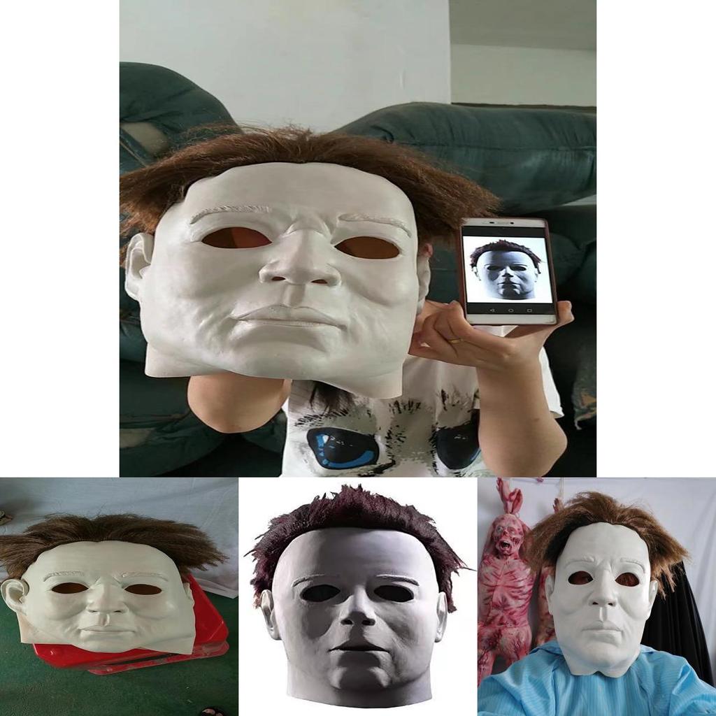 Hochwertige Halloween-Maske im Michael Myers-Stil für Mode-Partys und Cosplay-Veranstaltungen