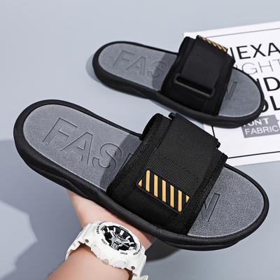 Høy Kvalitet Helt Nye Herre Fritidssandaler Sandaler Utendørs Strandsko Tresko Designer EVA Myk Såle Sommer Herre Hjemmesko
