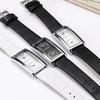 Mode Freizeit Business Dualzeit Duales Zifferblatt Uhren für Mann Frau Paar Uhr Quarzuhren Relogio Feminino Montre
