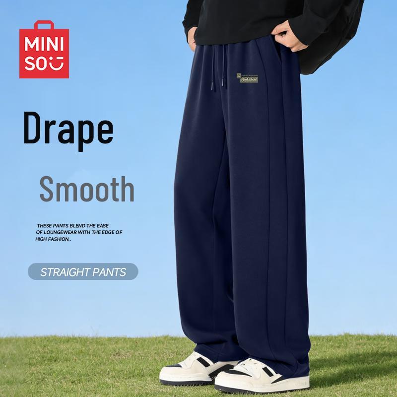 MINISO Men s Straight-Leg Cleanfit Casual Sweatpants XL