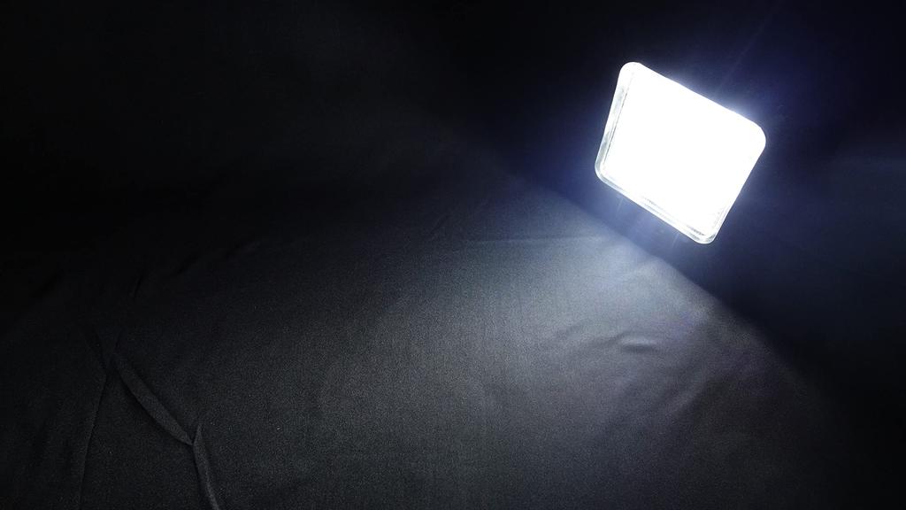 Kashimura NML-2 LED Work Light, 5 LEDs, White, 15W, 975lm, 6000K, Noise Reduction, IP67, DC12/24V