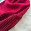 High-end Knitted Splicing Irregular Mesh Dress Women's Summer French Waist and Thin Temperament Sleeveless Long Dress