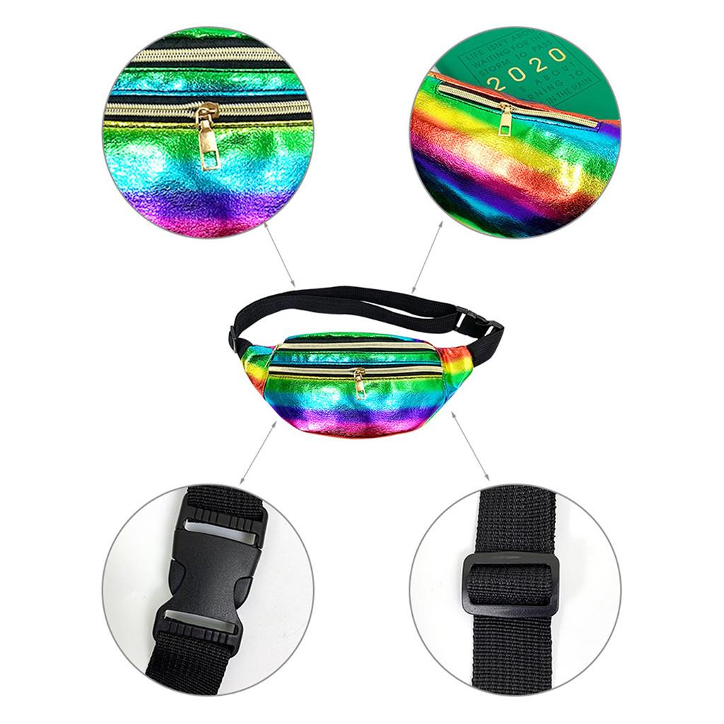 Women Waist Pack Fanny Pack Leather Fashion Waist Belt Shoulder Bag