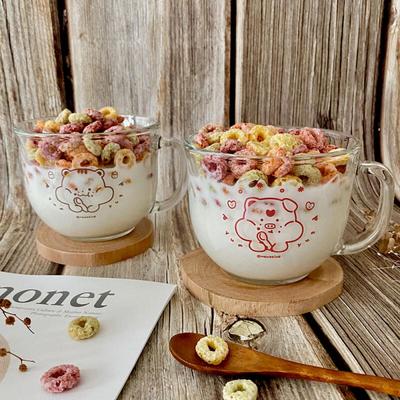 Ramchi / Kuikku Tempered Glass Cereal Cup