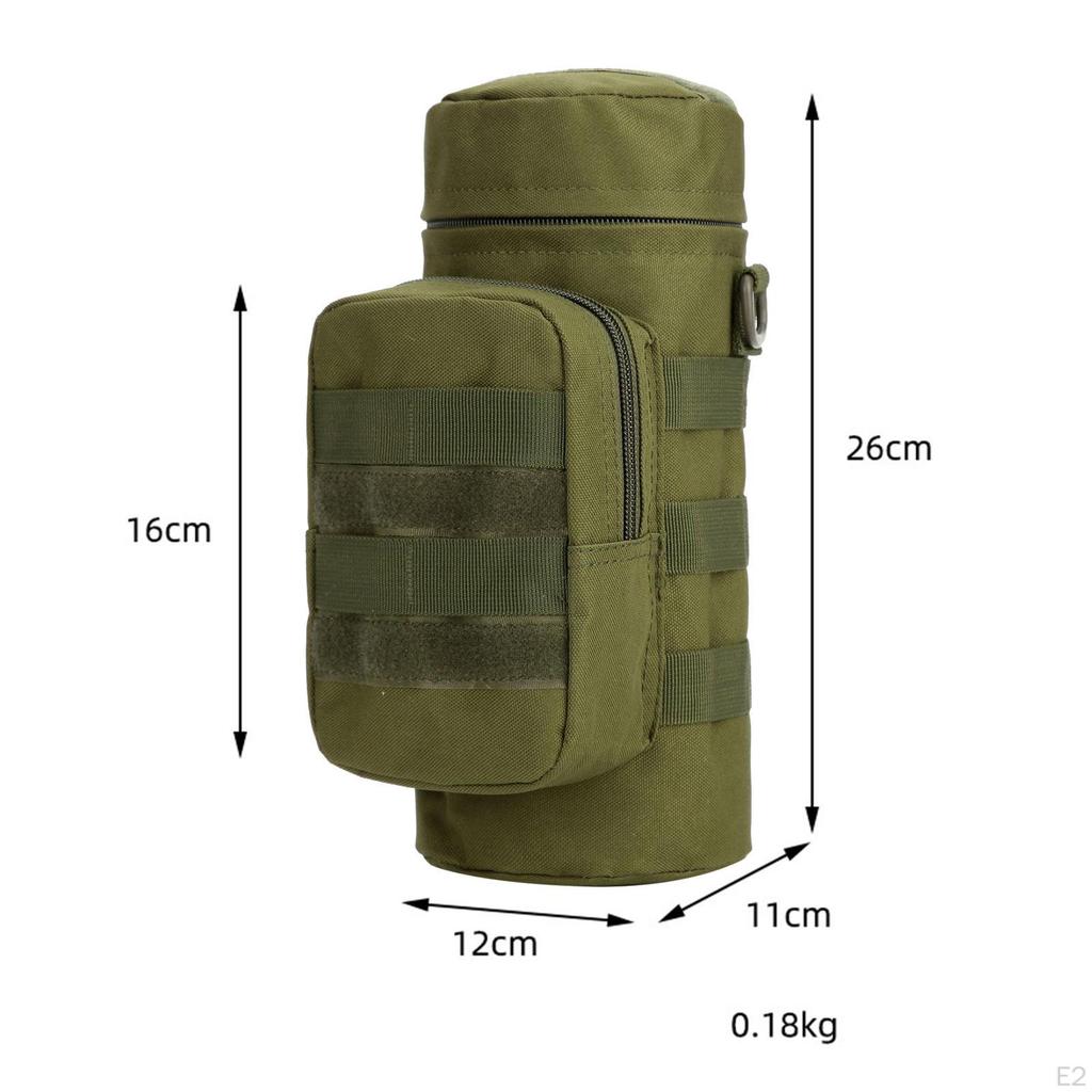 Bottle Pouch,10L Pouch Kettle Bag Drawstring Shoulder Holder for Outdoor Camping