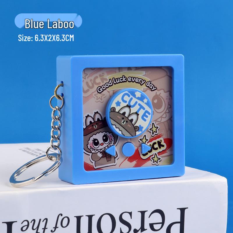 Kids' Cartoon Record Player Toy: Captures, Engages, and Delights Baby's Senses - Fun Keychain