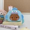 Zaino di Peluche Kawaii Bubu Dudu Borsa Portamonete Orso Panda Yier Borsa a Spalla Forma di Pesce Brutto Peluche Morbidi per Fidanzata