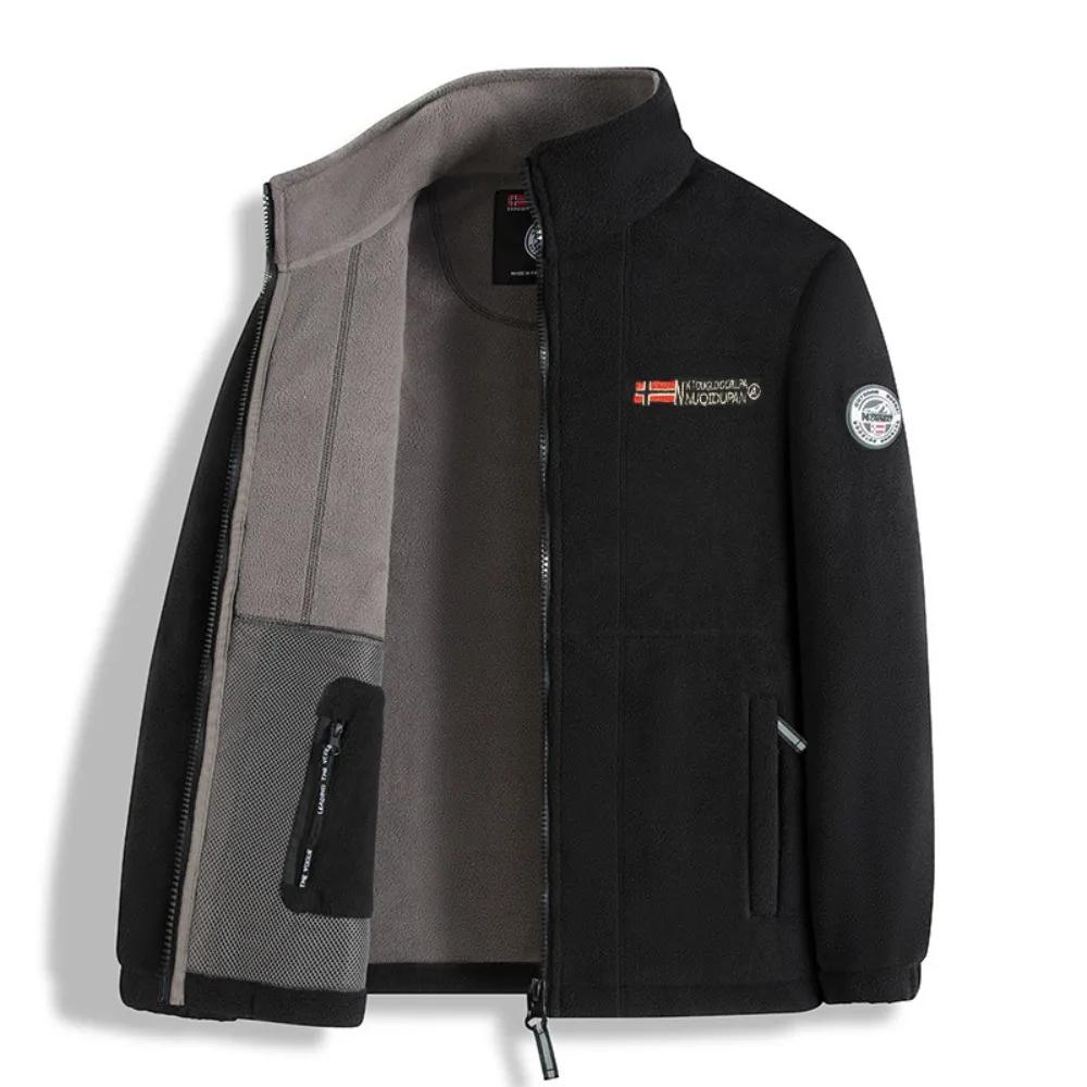 2025 Man Winter Jacket New Arrival Thick Polar Fleece Outwear Warm Outdoor S-XXXL Male Autumn Jacket Coat