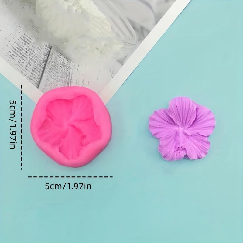 1pc 3D Silicone Flower Chocolate Mold Flower Shape with Detailed Petals, Reusable Mold for DIY Baking, Cake Decorating, Chocolate Silicone Mold