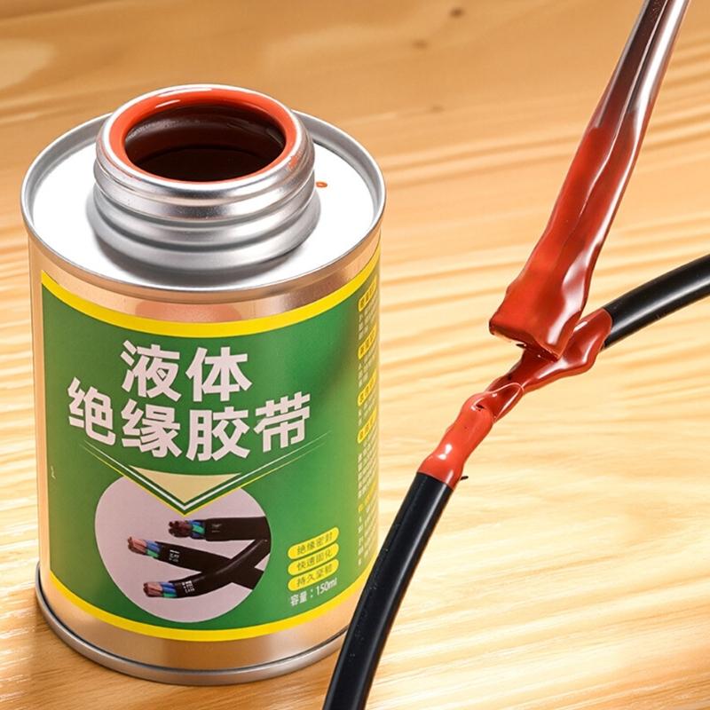 Waterproof Insulation Electrical Sealant Liquid Tape High Temperature Resistant Glues Liquid Insulating Rubber Coat