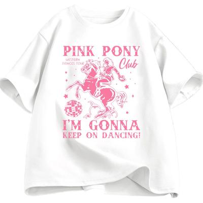 Chappell Roan T Shirt Pink Pony Club Tshirt Midwest Princess Tour Band Concert Musice Tee Short Sleeve T-shirt Clothes  Summer