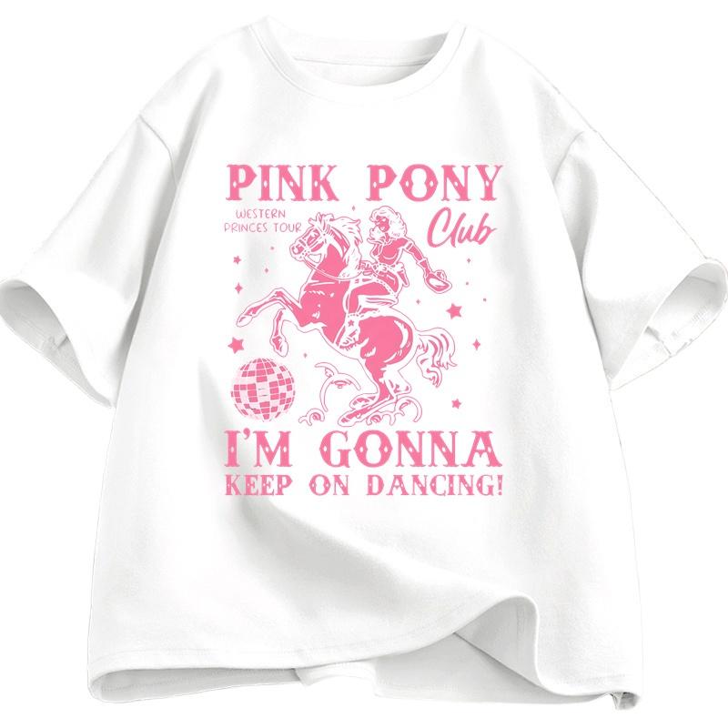 Chappell Roan Футболка Pink Pony Club Футболка Тур Midwest Princess Группа Концерт Музыкальная Футболка Футболка с коротким рукавом Одежда Лето S