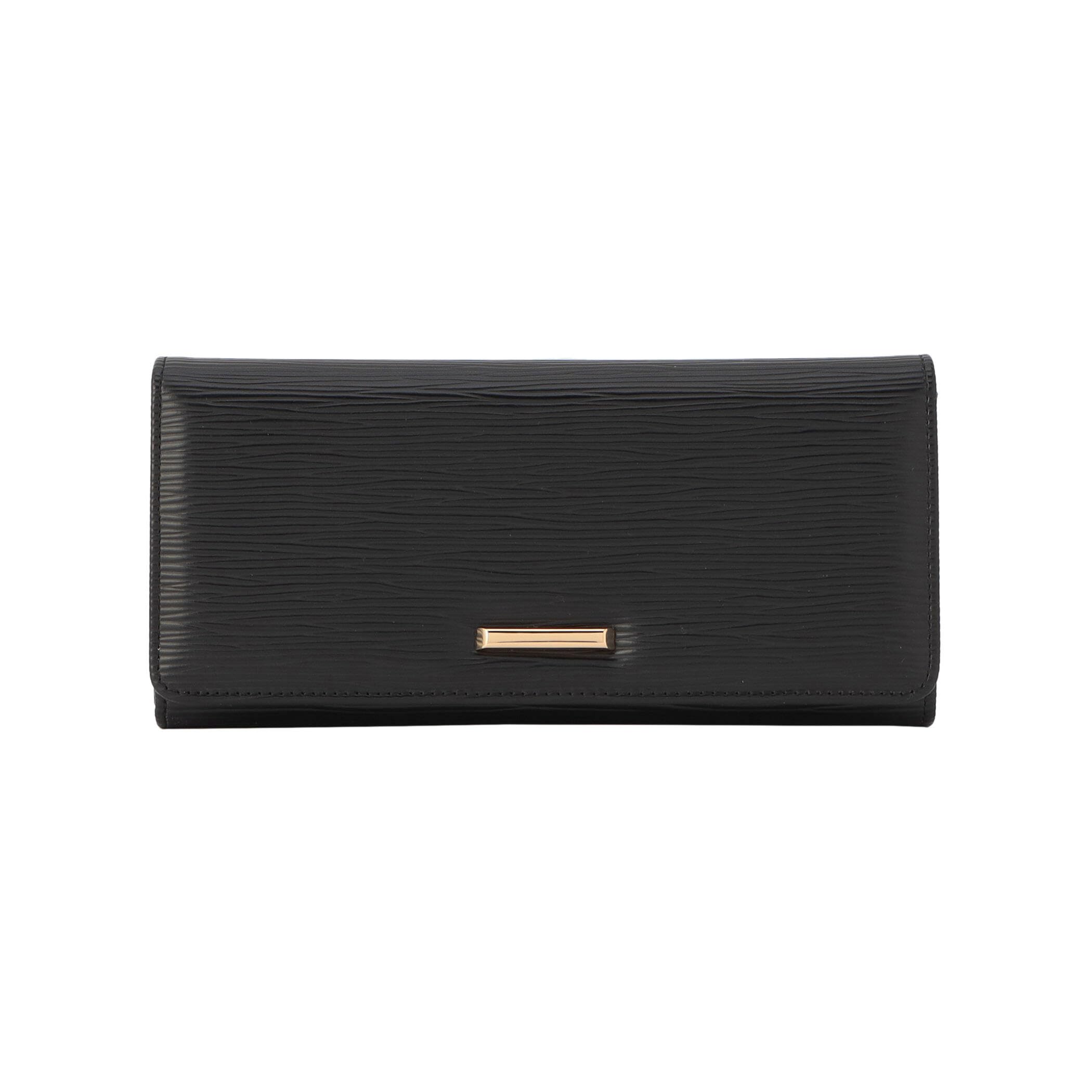 

Metal Plate Flap Long Wallet F Black [Commsaism] (Monocomsa) 95-30WI03-204 чорний