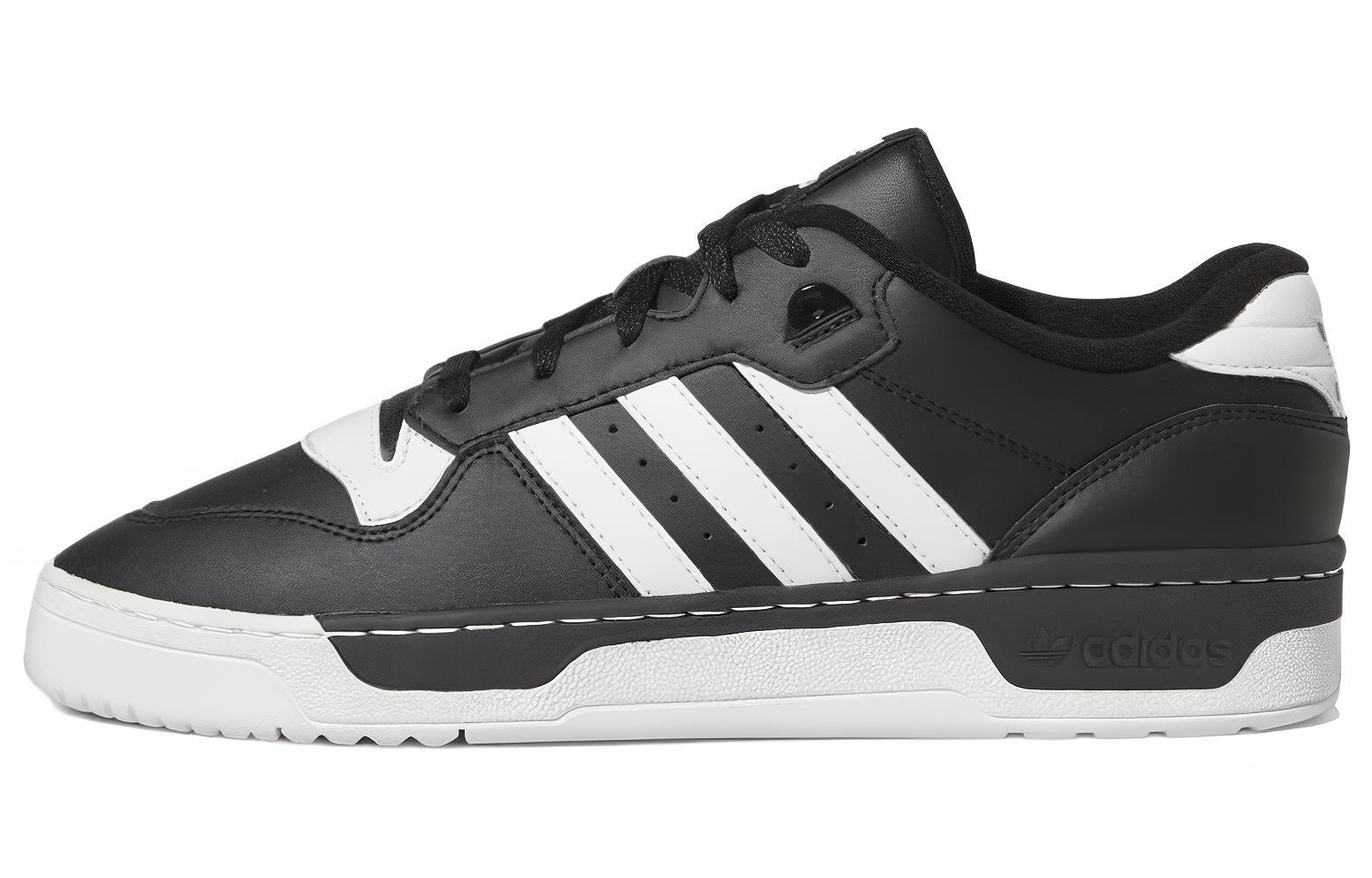 Rivalry Adidas Originals Low  Black White  FZ6327 45⅓