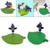 Parrot Playground Tray Cage Accessories Enrichment Toy Creative Exercise Perch Parrot Play Stand for Balcony Terrace Bedroom