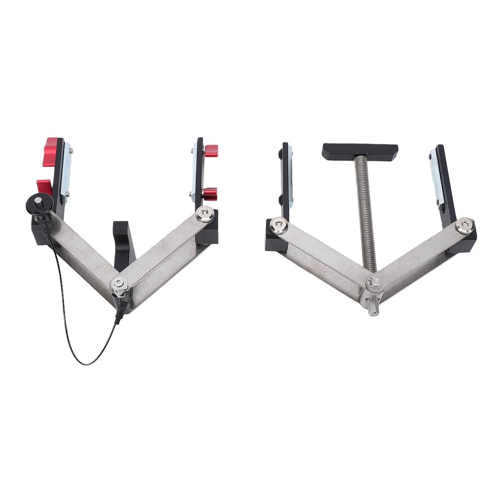 Woodworking Panel Clamp 4 Way Pressure Clamp Bonding Fixing Tool for 3030 Aluminum Profile Cabinet Furniture Making