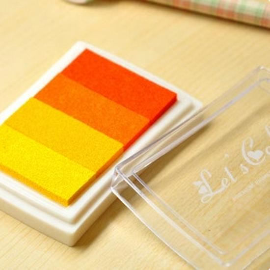 Stamp Companion: 4-Color Gradient Inkpad for DIY Journaling, Choose from 6 Color Series