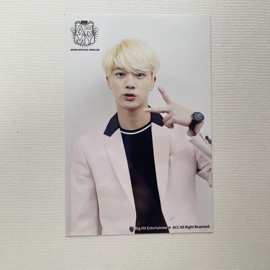 

[USED] Jin FC Renewal Photo BTS JIN Fan Club Renewal