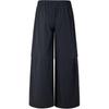 Adidas Originals TP Oversized Zip Off Loose Striped Casual Pants Unisex Pants Black KA2760