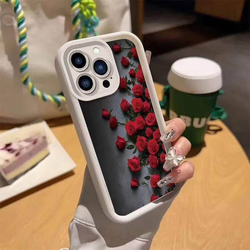 iPhone 17 Pro Max Icefield Rose Case - Compatible with iPhone 14, 15, and 16 Models