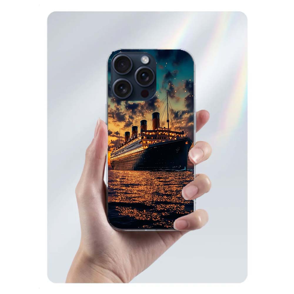 

T-Titanics Movie Clear Phone Case For Iphone 17 Air 16 Pro Max 15 Pro 14 Plus 17E 16E 11 13 12 Mini Cover Cases Fundas Cell TPU iPhone 12 Pro Max