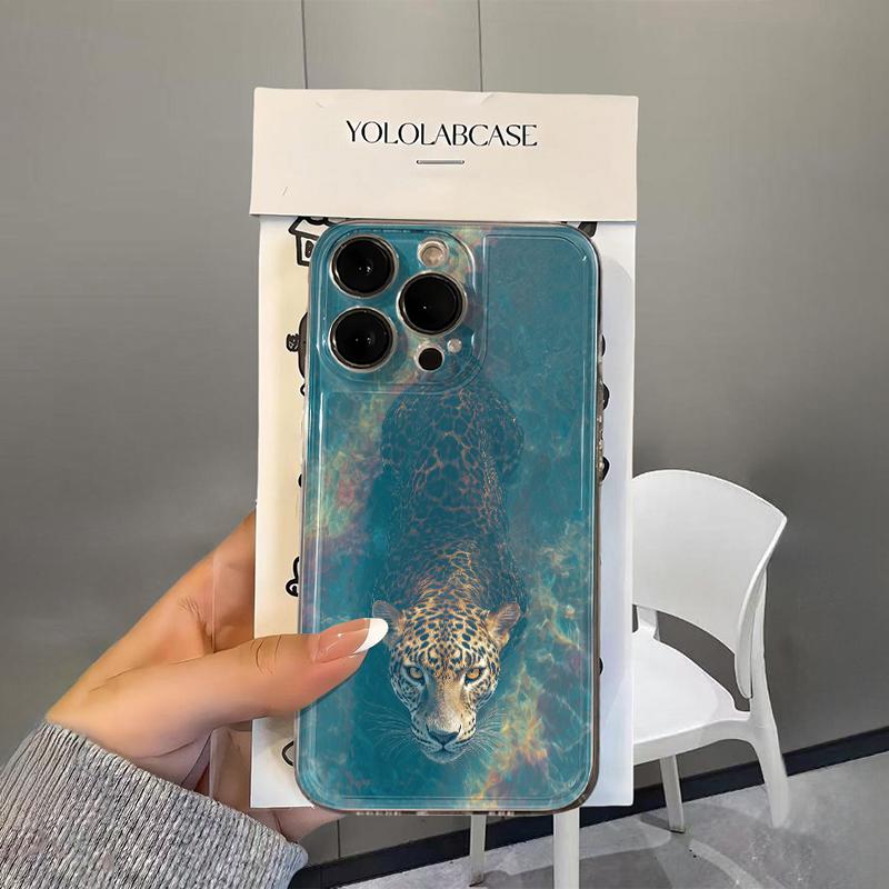 

Golden Wavy Lion Phone Case For Samsung S26 S25 S24 S23 S22 S21 S20 FE Note20 Note10 Plus Ultra Lite Edge 5G Clear TPU Cover Samsung S22 Plus 5G